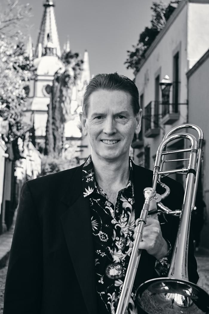 Iain Hunter trombone player